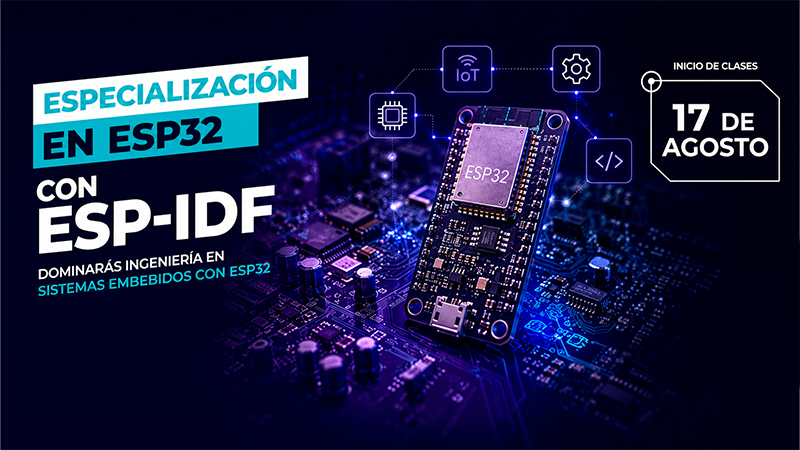 Controla Sistemas Inteligentes con ESP32